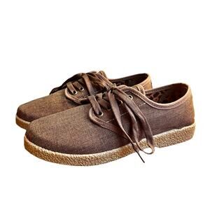 NWT Kingston Union Wino Shoes Brown Leopard Print Liner Size 6 Brand New Vegan